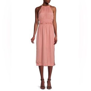 Halterneck Midi Dress